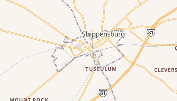 Shippensburg, Pennsylvania map