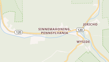 Sinnemahoning, Pennsylvania map