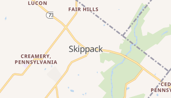 Skippack, Pennsylvania map