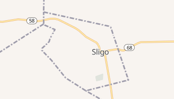 Sligo, Pennsylvania map