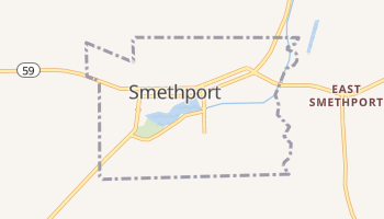 Smethport, Pennsylvania map