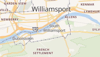 South Williamsport, Pennsylvania map