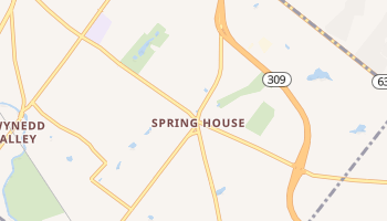 Spring House, Pennsylvania map