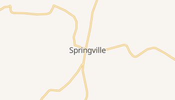 Springville, Pennsylvania map