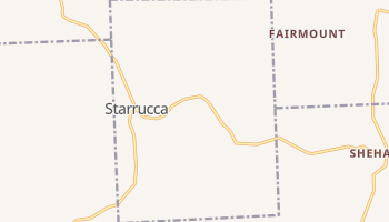 Starrucca, Pennsylvania map