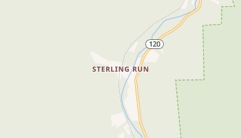 Sterling Run, Pennsylvania map