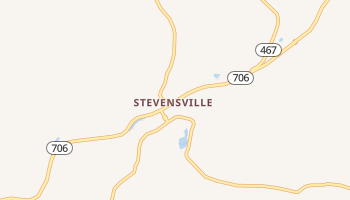 Stevensville, Pennsylvania map