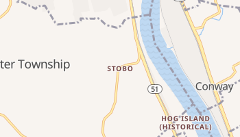 Stobo, Pennsylvania map
