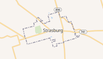 Strasburg, Pennsylvania map