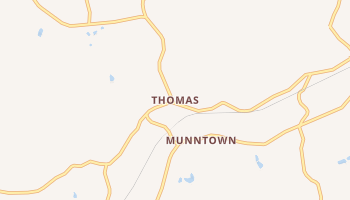 Thomas, Pennsylvania map