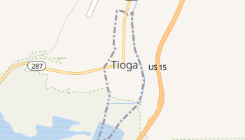 Tioga, Pennsylvania map