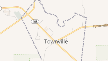 Townville, Pennsylvania map