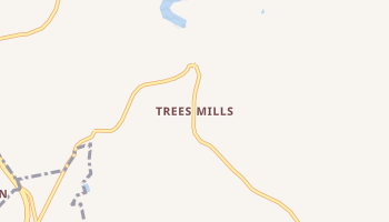 Trees Mills, Pennsylvania map