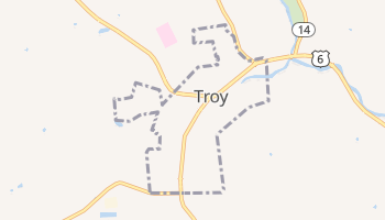 Troy, Pennsylvania map