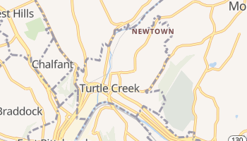 Turtle Creek, Pennsylvania map