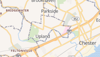 Upland, Pennsylvania map