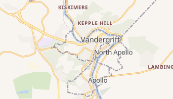 Vandergrift, Pennsylvania map