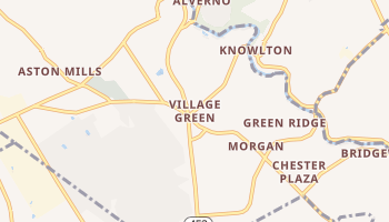 Village Green, Pennsylvania map