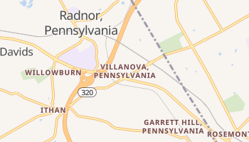 Villanova, Pennsylvania map