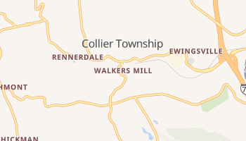Walkers Mill, Pennsylvania map