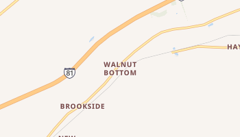 Walnut Bottom, Pennsylvania map