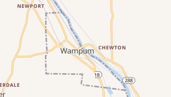 Wampum, Pennsylvania map
