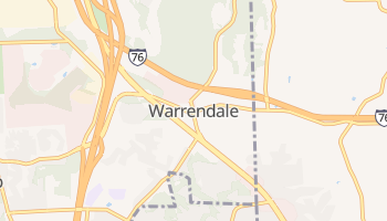 Warrendale, Pennsylvania map