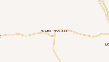 Warrensville, Pennsylvania map