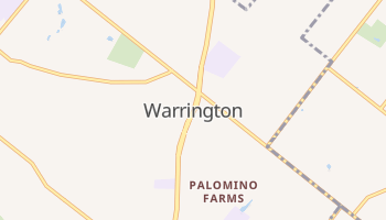 Warrington, Pennsylvania map