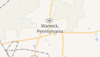 Warwick, Pennsylvania map