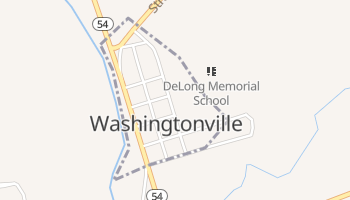 Washingtonville, Pennsylvania map