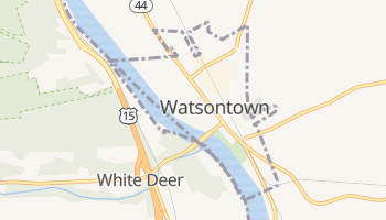 Watsontown, Pennsylvania map