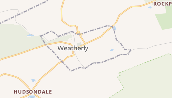 Weatherly, Pennsylvania map