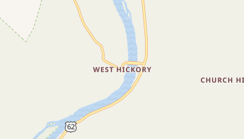 West Hickory, Pennsylvania map