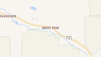 West Pike, Pennsylvania map