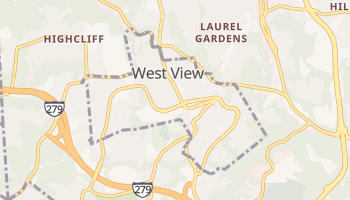 West View, Pennsylvania map