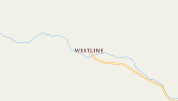 Westline, Pennsylvania map