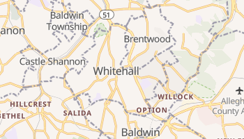 Whitehall, Pennsylvania map