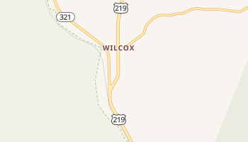Wilcox, Pennsylvania map