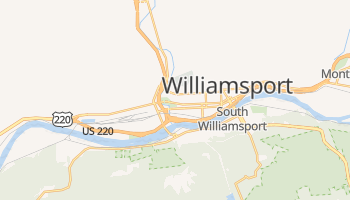 Williamsport, Pennsylvania map