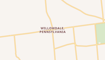 Willowdale, Pennsylvania map