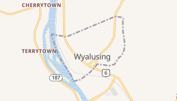 Wyalusing, Pennsylvania map