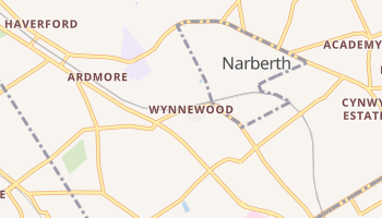 Wynnewood, Pennsylvania map