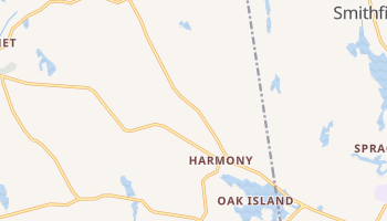 Harmony, Rhode Island map