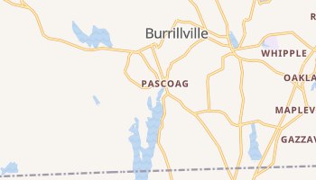 Pascoag, Rhode Island map