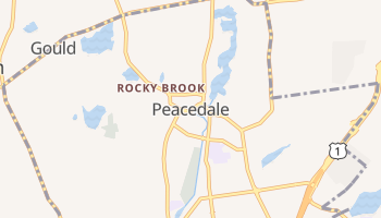 Peace Dale, Rhode Island map