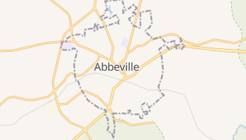 Abbeville, South Carolina map