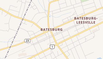 Batesburg, South Carolina map