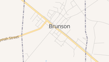 Brunson, South Carolina map