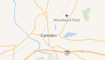 Camden, South Carolina map